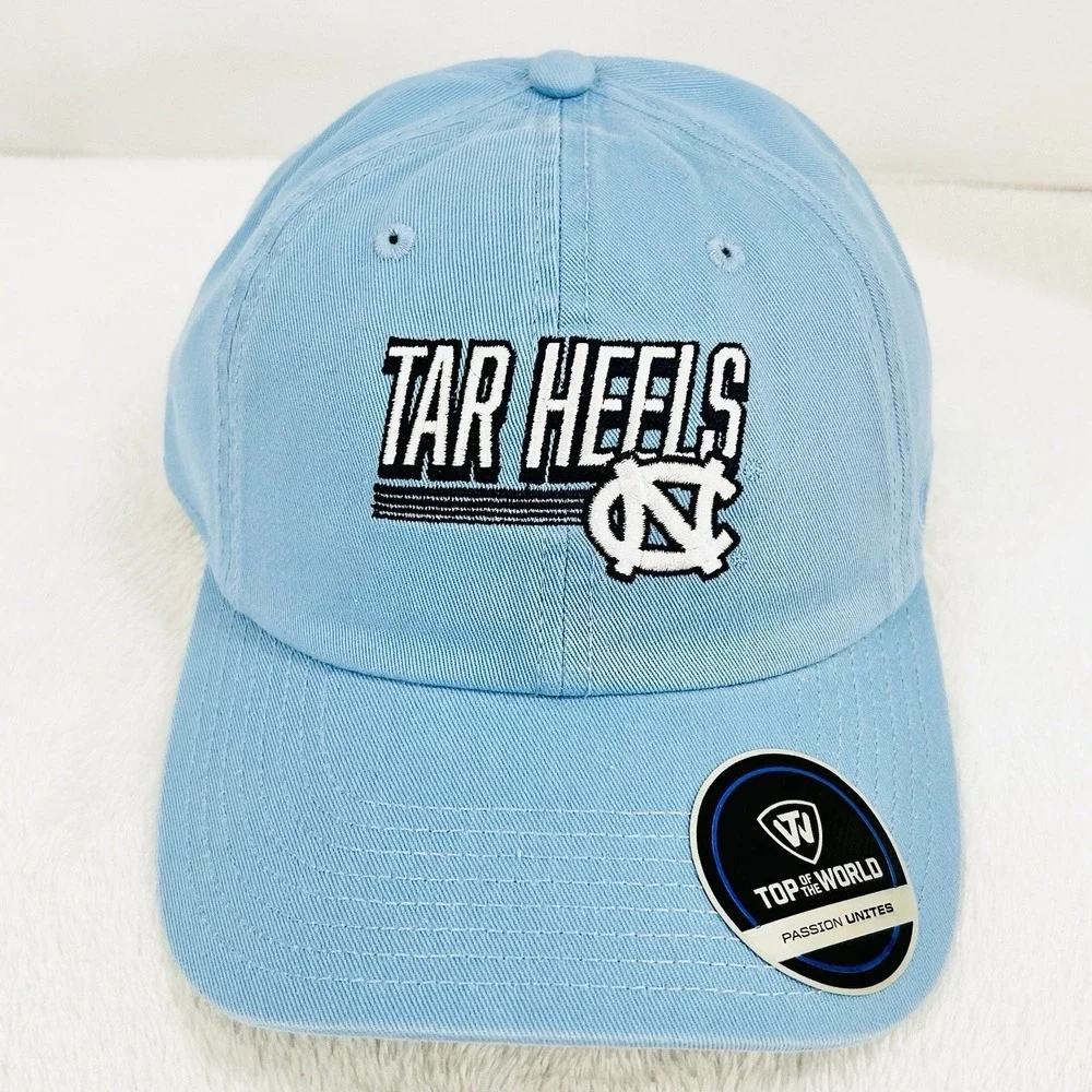 North Carolina‎ Tar Heels Top of the World Slice Hat Cap Adjustable Strapback